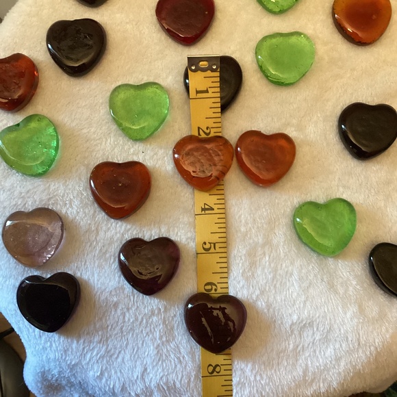 22 Hearts - Crystal Glass Chakra Jewelry Arts and Crafts - Picture 6 of 7